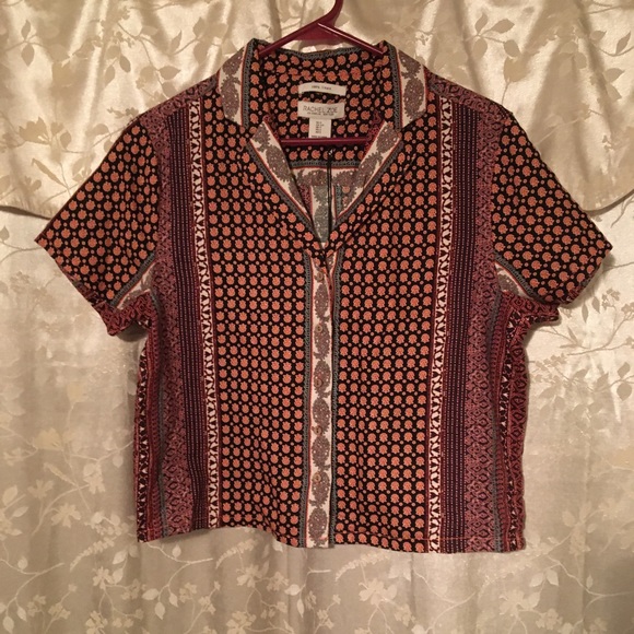 Rachel Zoe Tops - NWT*Rachel Zoe bohemian boxy button-up